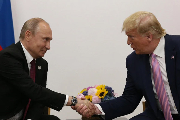 Putin'den Trump'a teşekkür
