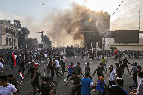 Irak'ta 68 gösterici kayıp