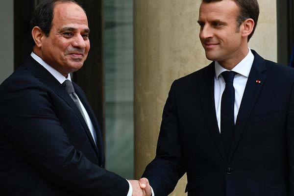 Macron ve Sisi, Türkiye-Libya mutabakatına karşı çıktı