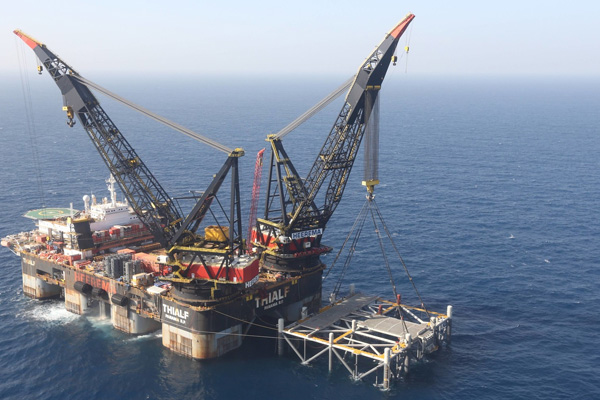 İsrail Doğu Akdeniz'de doğal gaz çıkarmaya başladı