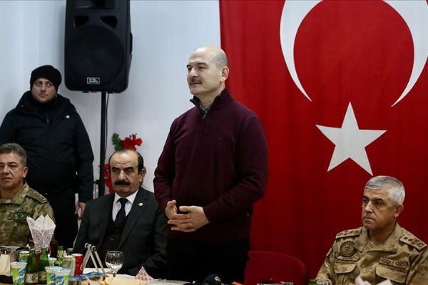 Bakan Soylu: Mehmetçik Türkiye'ye kıskaca almaya çalışanlara aman vermedi