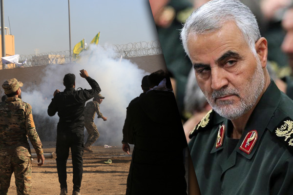 ABD elçiliğine baskın emri Kasım Süleymani'den