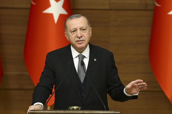 Erdoğan'dan Arap Birliği'ne tepki