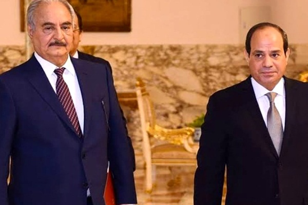 'Tezkere kararı sonrası Hafter, Sisi'den yardım istedi' iddiası