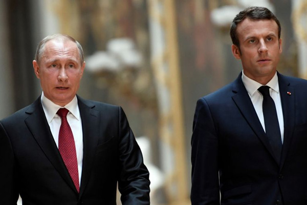 Putin ve Macron arasında Süleymani görüşmesi görüştü