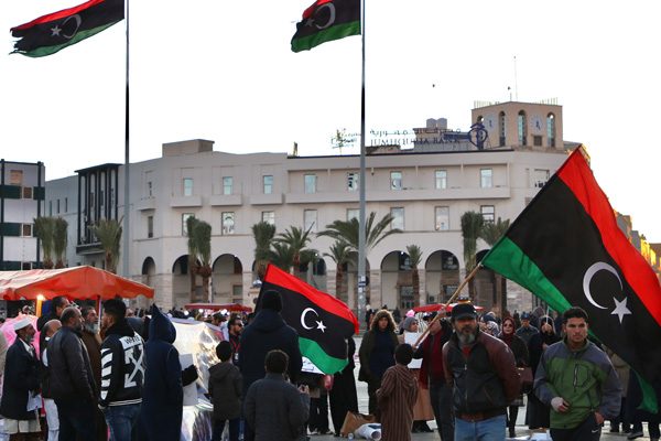 Trablus'ta ''tezkere'' kutlaması