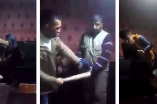 Tacizle suçlayıp, beyzbol sopasıyla falakaya yatırdı