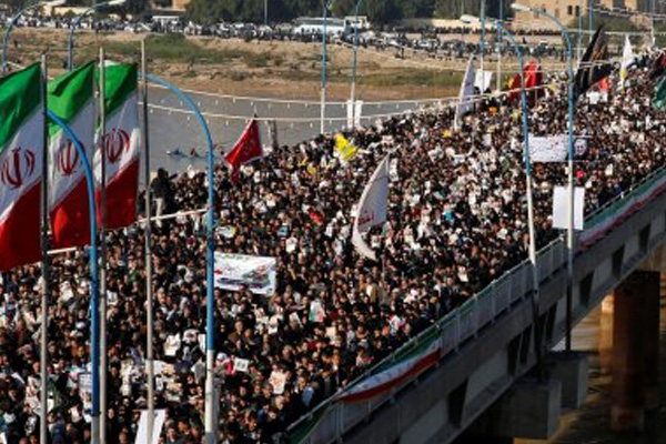 Kasım Süleymani'nin naaşı İran'da