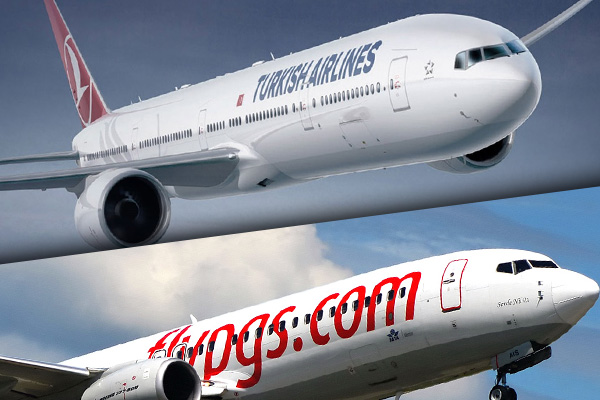 THY ve Pegasus Irak ve İran seferlerini durdurdu