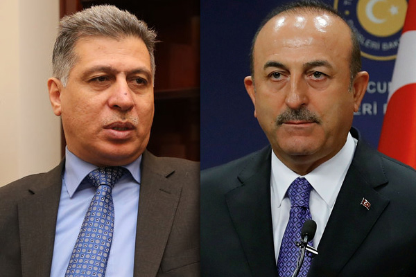 Çavuşoğlu Türkmen lider Salihi ile görüştü