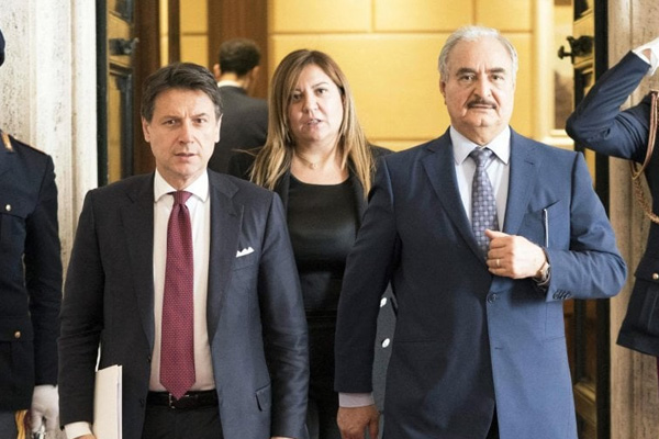İtalya'dan Hafter'e çağrı