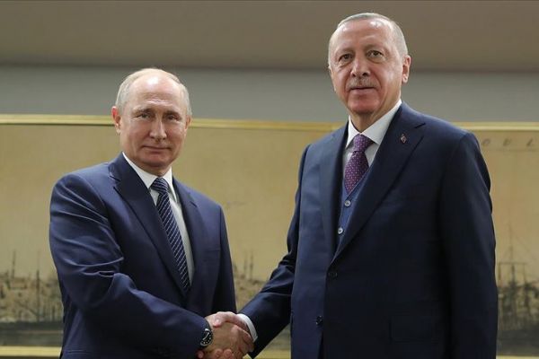 Erdoğan ile Putin'in görüşmesi başladı