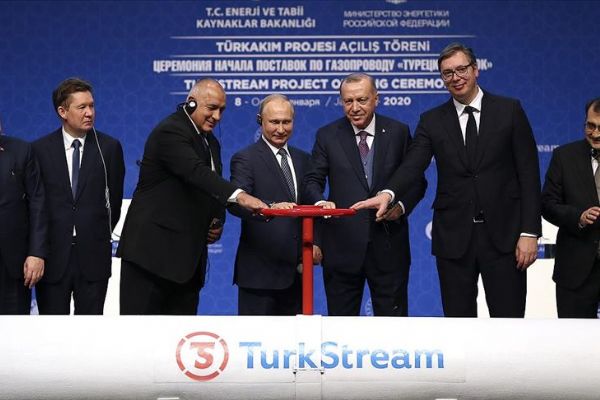 TürkAkım doğal gaz boru hattı açıldı