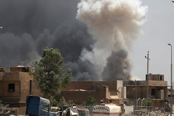 Irak'ta Haşdi Şabi'ye hava saldırısı