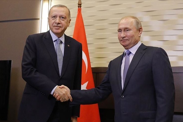 Erdoğan, Putin'le telefonda görüştü