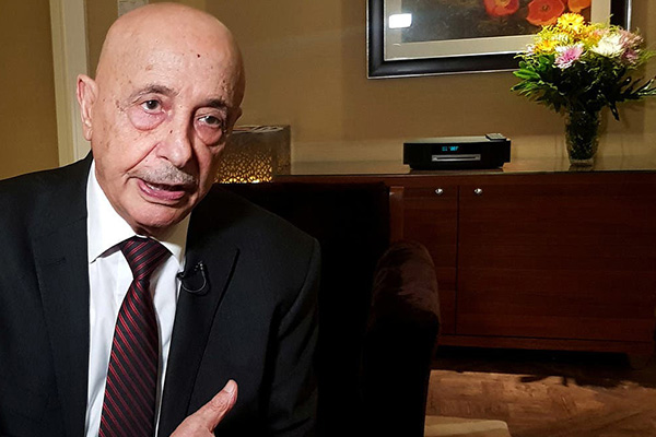 Hafter'in Meclis Başkanı Salih, Mısır’dan, Türkiye’ye karşı asker göndermesini istedi