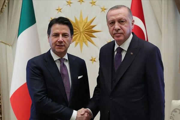 Başkan Erdoğan, İtalya Başbakanı Conte'yi kabul etti