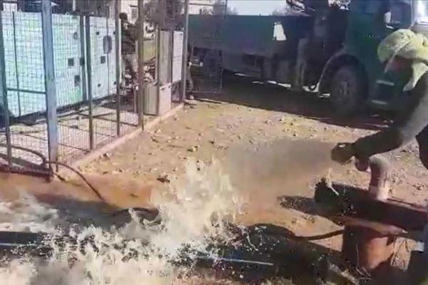 Türkiye'nin desteğiyle Tel Abyad'daki su kuyuları yeniden kullanılır hale getirildi