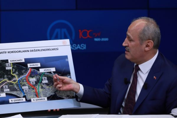 Turhan: Kanal İstanbul'dan geçecek gemilerden alacağımız para yıllık 1 milyar dolar civarında