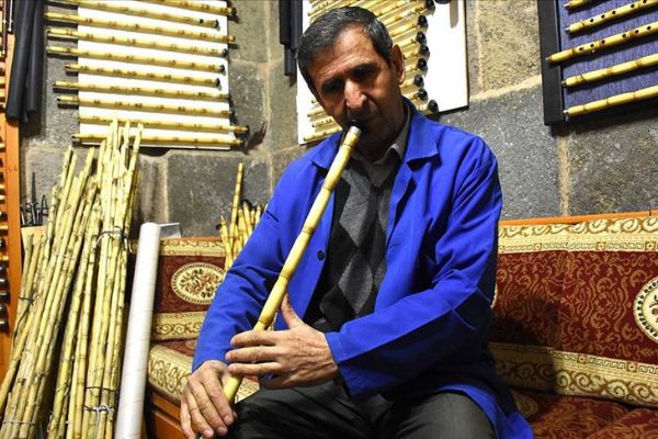 Emekli öğretmenin 'ney' aşkı