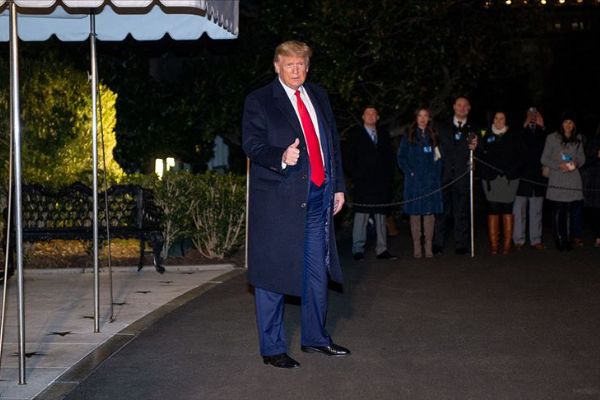Trump Dünya Ekonomik Forumu için Davos'a gitti