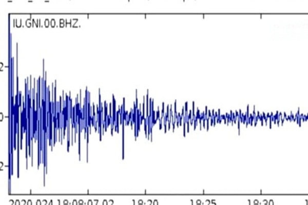 Elazığ depreminin sesi paylaşıldı