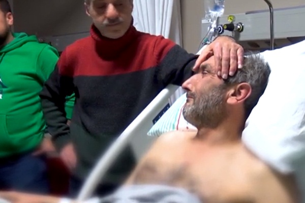 Depremzededen ibretlik konuşma