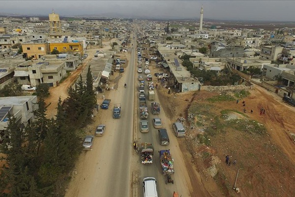 İdlib'de kasımdan bu yana 541 bin kişi yerinden edildi