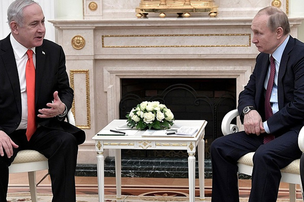 Putin ve Netanyahu'dan ''barış planı'' görüşmesi