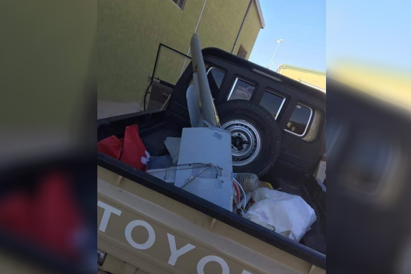 UMH, Hafter güçlerinin insansız hava aracını düşürdü