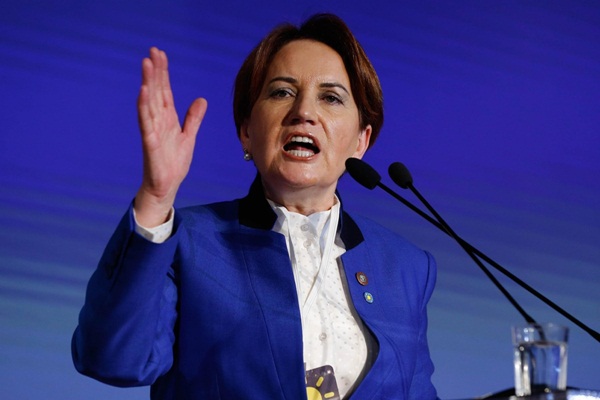 Akşener: 82 milyon bir araya gelir ve o bayrağı yırtan eli kırar