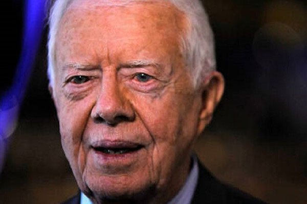 Trump’ın sözde barış planına bir tepki de Carter’dan