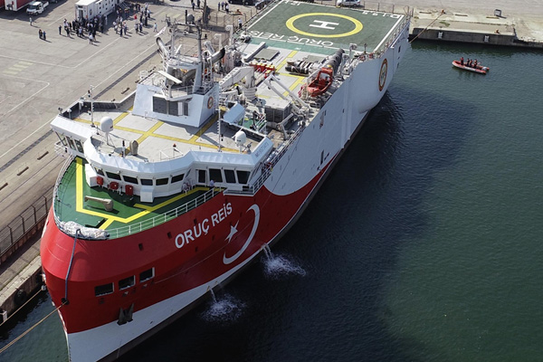 Yunan medyası: Oruç Reis kıta sahanlığımıza girdi