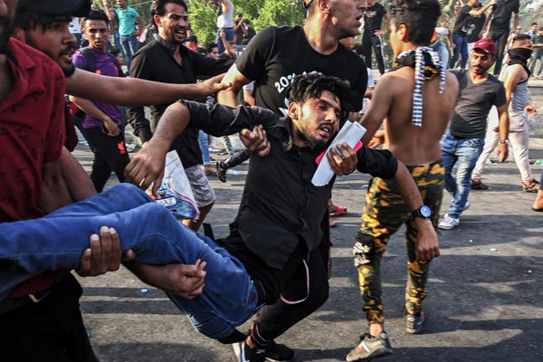 Irak'ta ağır bilanço: Gösterilerde 556 kişi öldürüldü