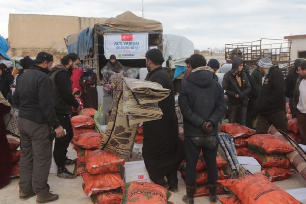 Sadakataşı’nın İdlib yardımları devam ediyor