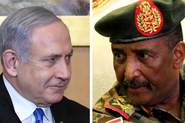 Uganda'da ilginç buluşma!