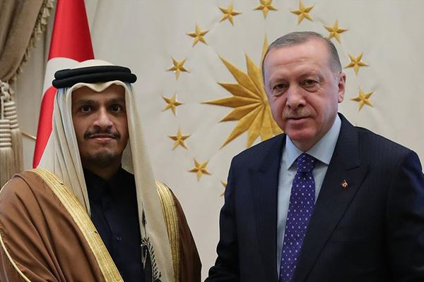 Erdoğan, Katar Başbakan Yardımcısı Al Sani ile görüştü