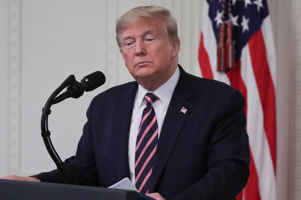 Trump: Benim başıma gelenler, başka bir başkanın başına gelse kaldıramazdı