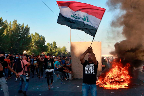 Irak’ta meydanlar yeniden hareketlendi