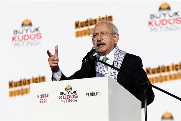 Kılıçdaroğlu: Sözde barış planı yüzyılımızın Haçlı zihniyetidir