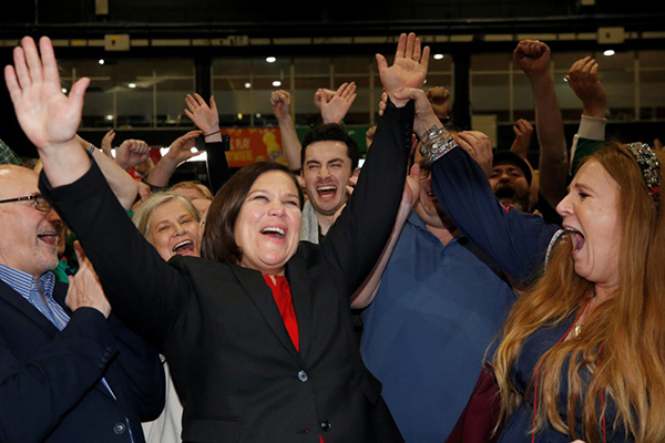 İrlanda’da, milliyetçi partinin seçim başarısı