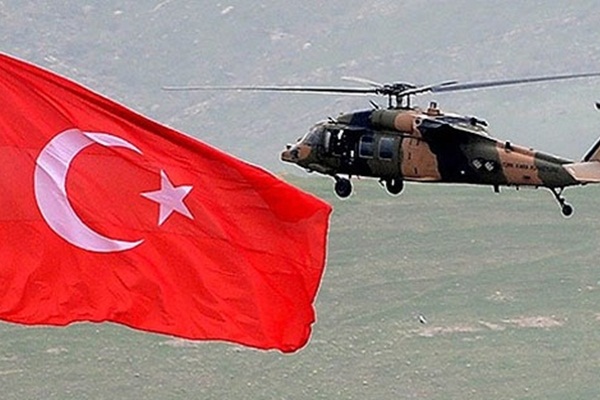 5 askerin şehit olduğu saldırı sonrası sınırda helikopter hareketliliği