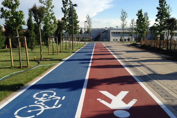 30 Kilometrelik bisiklet yolu