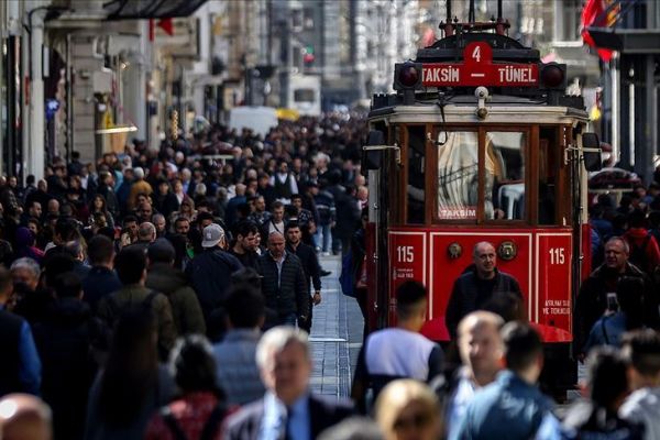 Türkiye'nin nüfusu 83 milyon 154 bin 997 kişiye ulaştı