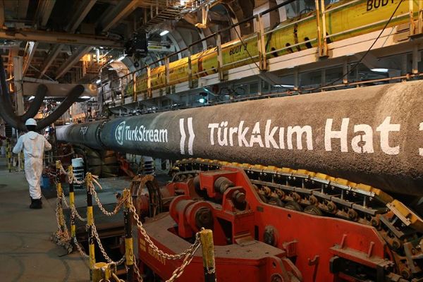 TürkAkım'dan Avrupa'ya ocakta 506,3 milyon metreküp gaz taşındı