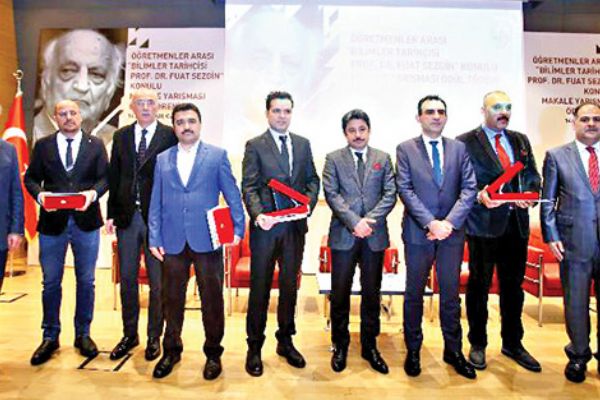 'Bilimler Tarihçisi Prof. Dr. Fuat Sezgin' makale yarışması ödülleri verildi