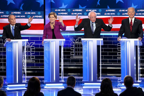 Demokratlar canlı yayında karşı karşıya geldi: Tüm rakiplerin hedefindeki isim Bloomberg oldu