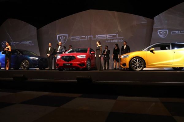 KKTC'nin yerli otomobili 'GÜNSEL'in tanıtımı yapıldı