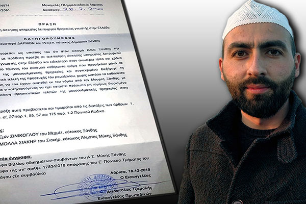 Yunanistan'da din özgürlüğüne  bir darbe daha