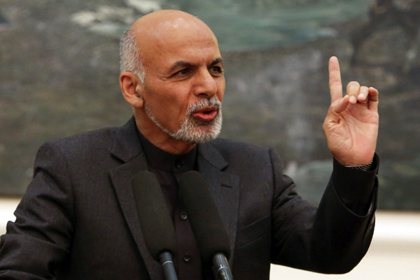 Gani'den güvenlik güçlerine talimat: Taliban'a operasyonları durdurun